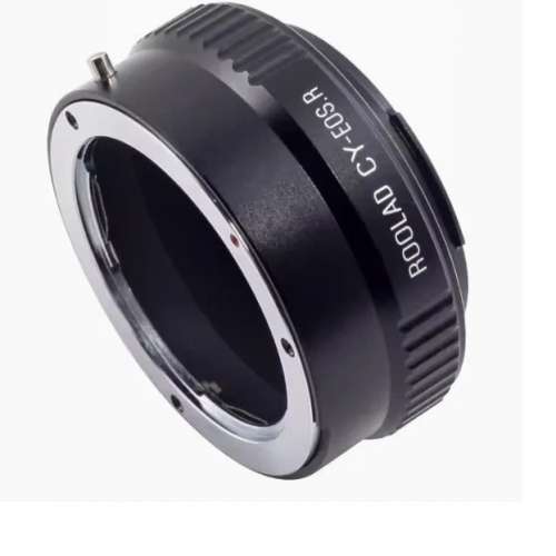 Roolad Lens Mount Adapter - Contax / Yashica (CY) SLR Lens To Canon EOS R Mount