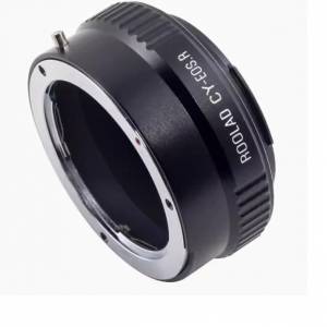 Roolad Lens Mount Adapter - Contax / Yashica (CY) SLR Lens To Canon EOS R Mount