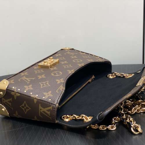 M27266老花 链条邮差包