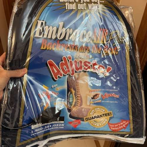 EmbraceAir Plus 健脊椅背 (made in Canada)
