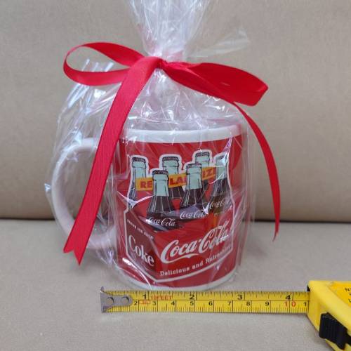 【全新未用】可口可樂陶瓷水杯 可樂杯 厚身陶瓷杯 飲水杯 8cm x 10cm 收藏品 All N...