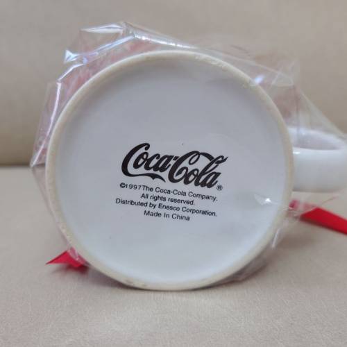 【全新未用】可口可樂陶瓷水杯 可樂杯 厚身陶瓷杯 飲水杯 8cm x 10cm 收藏品 All N...