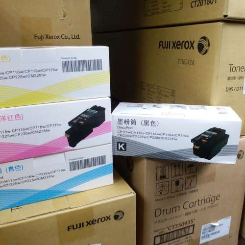 原裝富士施樂碳粉FujiXerox FujiFilm original toner CM225fw/CM115w/CP115w/CP225...