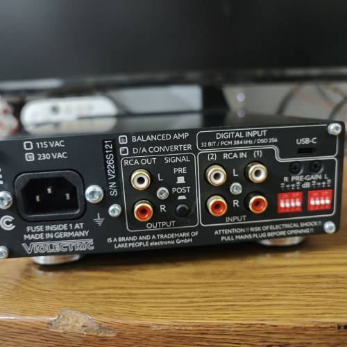 Violectric v226 dac headphone amp