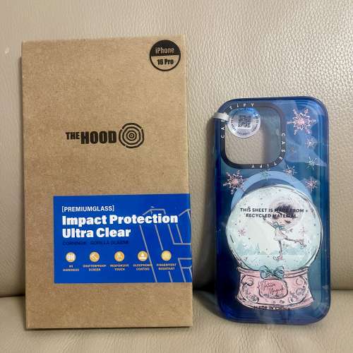 The Hood iPhone 16 Pro 螢幕保護貼 + Casetify MagSafe 手機殼