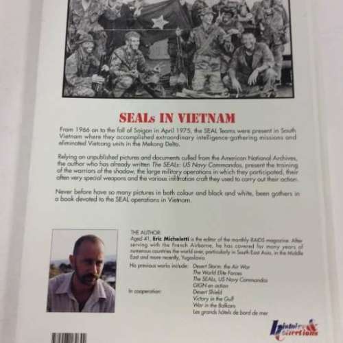 Deluxe hard cover SEALS IN VIETNAM