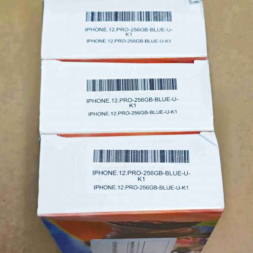 美版 iPhone 12 Pro 256GB 藍色 二手 功能完好 有盒有標籤 荃灣站交收