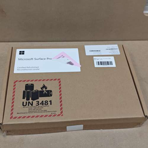 微软Surface Pro X 16+512 型号2076 蓝色 (2手)