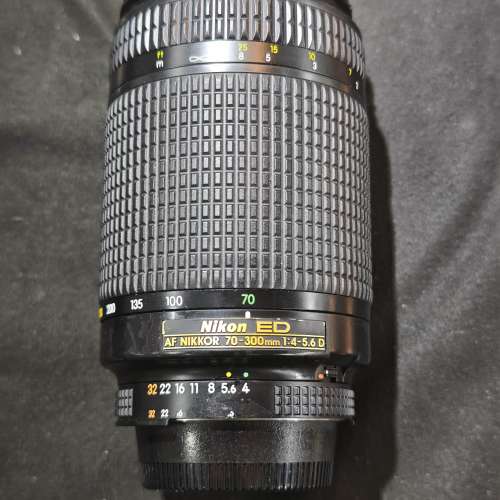 nikon 70-300 AF D 尼康 70mm 300mm ED 少許發霉鏡 功能全正常 鏡片冇花 自行處理 ...