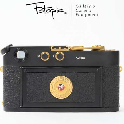 || Leica M4-2 - Black & Gold Plated / Mod. M3 ||