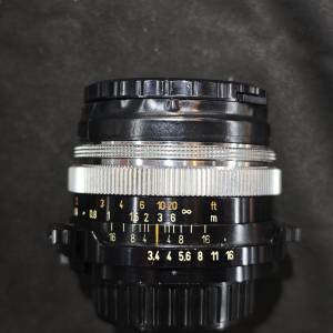 Carl Zeiss 35/3.4 skoparex 蔡司 Germany 德製 FOR M42 35mm 35 尾針卡住不可使用 ...