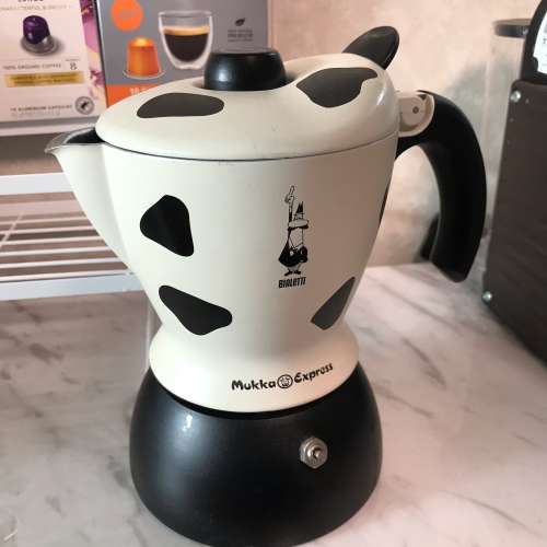 ☕️ BIALETTI Moka Mukka Express Coffee Maker Pot ITALY USED 義大利 咖啡壺 ☕️