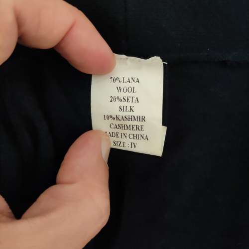 全新Wool Silk Cashmere 外套冷衫