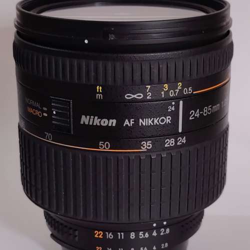 Nikon AF Nikkor 24-85mm 1:2.8-4 D FX Lens 98% New