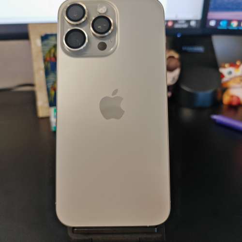 99新 iPhone 15 pro max 原色 鈦金屬 港行 512gb