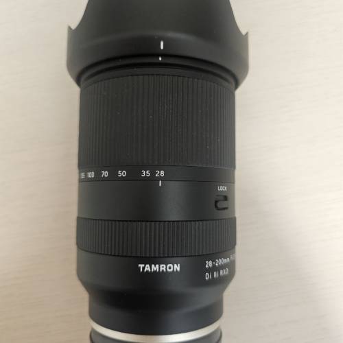 Tamron 28-200mm f2.8-5.6 E-Mount