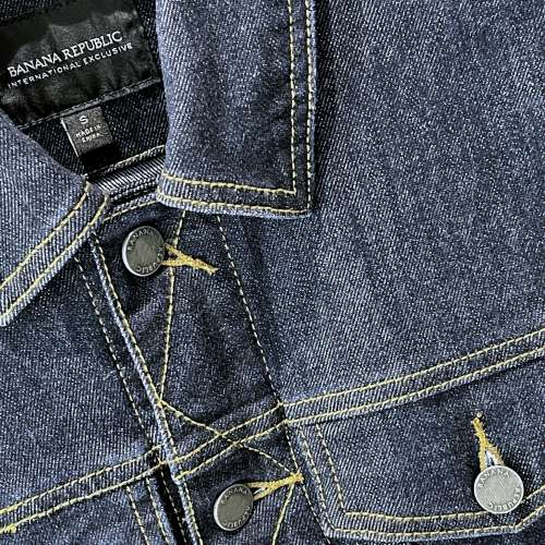 美國 GAP 旗下 Banana Republic 男装 Classic 4袋 牛仔褸 Men's Denim Jacket 外套