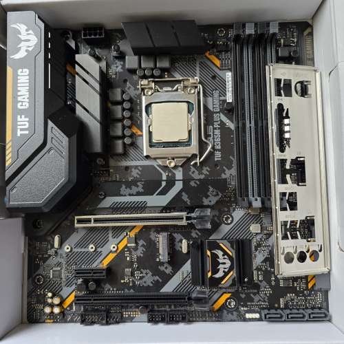 Intel i5-9400F CPU + ASUS TUF B365M-PLUS GAMING 底板