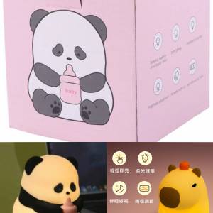 熊貓 樹懶 夜燈 一件