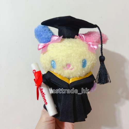 睇下文·文盲勿擾·不轉wtsapp/電話‼️usahana畢業公仔 花小兔畢業公仔 彩虹兔畢業...