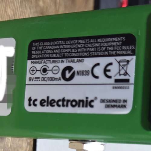 TC Electronic Corona Mini Chorus 和聲 單顆 效果器