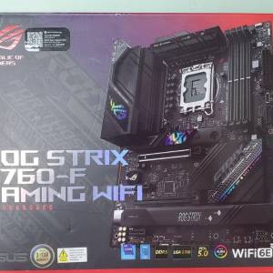 行貨asus rog strix b760f gaming wifi +行貨14900k
