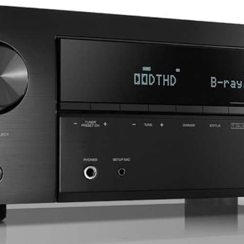Denon AVR-X550BT 5.2 Ch. AV Receiver with Bluetooth