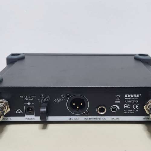 原裝 Shure SLX4-P4 SM58專業無線咪Mic Wireless Microphone卡拉ok