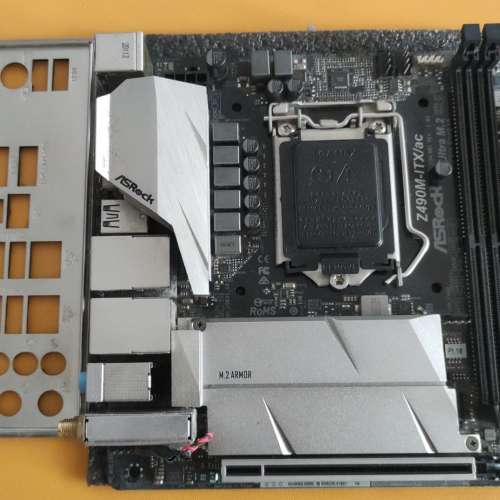 Z490M-ITXac 主版 ((正版Window11Pro)) Socket 1200 支援 第10代 處理器