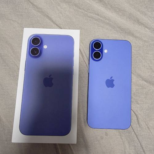 99%新  Apple iPhone 16 Plus 256GB 紫色 香港行貨