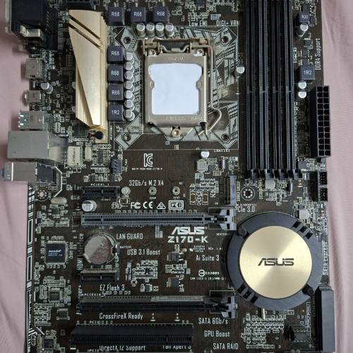 ASUS Z170-K 主機板 Socket LGA1151