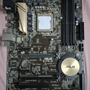 ASUS Z170-K 主機板 Socket LGA1151