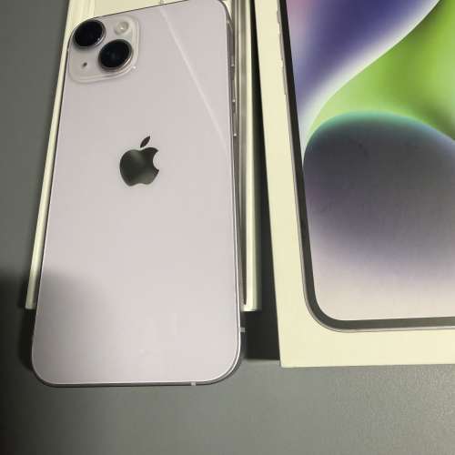 99%new 港行iPhone14 256gb battery health 87%
