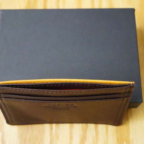 Porter Double Card Case 129-06015 日本吉田卡片套 深啡色面駱駝色底 Card Holder...
