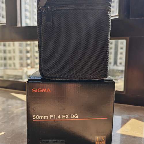 Sigma 50mm f1.4 EX DG