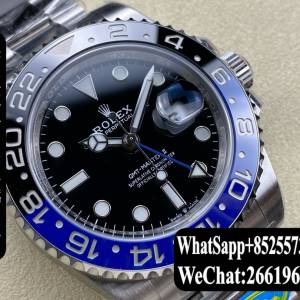 勞力士 Rolex gmt master II m126710blnr-0003 40mm 國米圈 藍黑圈