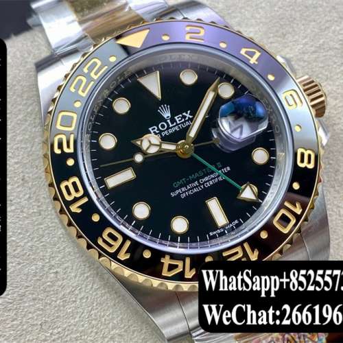 勞力士 ROlex GMT Master II 116713-LN-78203 40mm 金鋼