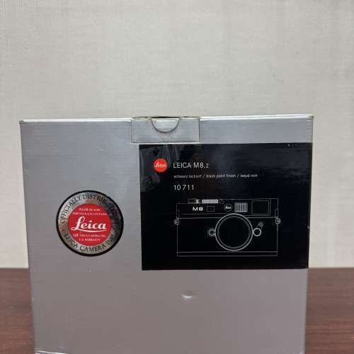 Leica M8.2 Black Paint, Full Packaging