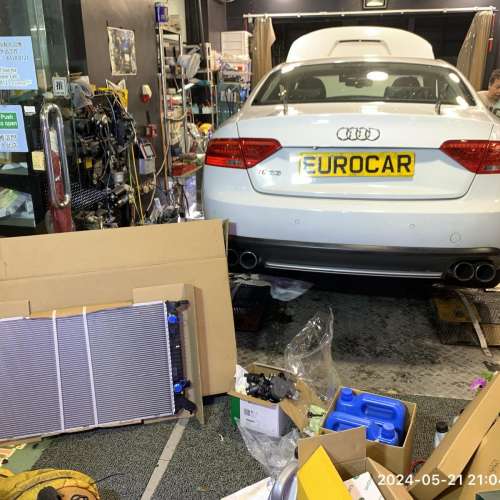 更換 水箱 風扇保時捷寶馬奧迪 benz