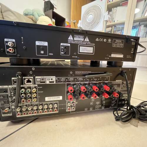 ONKYO TX-NR646.    DENON  DCD-520AE