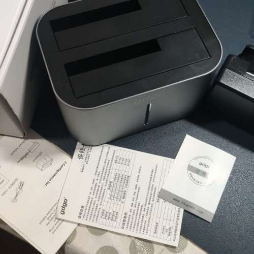 GODO GDPD07T-SIL USB 3.0 硬碟拷貝，適用於 3.5 吋2.5 吋 SATA 硬碟