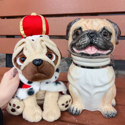 睇下文&middot;文盲勿擾&middot;不轉wtsapp/電話‼️聖誕限定：國王八哥狗公仔 八哥犬公仔 & 英...