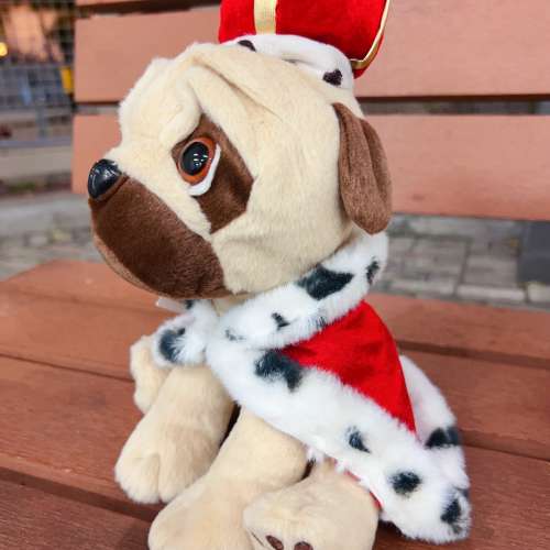 睇下文&middot;文盲勿擾&middot;不轉wtsapp/電話‼️聖誕限定：國王八哥狗公仔 八哥犬公仔 & 英...