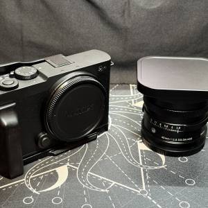 Panasonic Lumix S9 + Sigma 45mm F2.8 DG