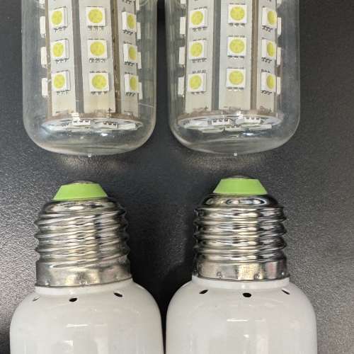 LED 燈胆 15w E27 正白光 暖白光