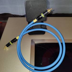 全新人手製作 數碼同軸音頻線/訊號線 handcrafted digital coaxial cable (1m起)