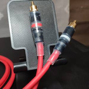 全新DIY RCA/蓮花 音頻線/訊號線 handcrafted cable (1m起)