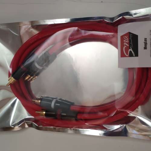 全新DIY RCA/蓮花 音頻線/訊號線 handcrafted cable (1m起)