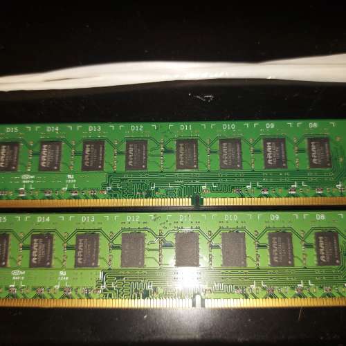 A-RAM 1333mhz DDR3 4GB 記憶體 兩條共$60