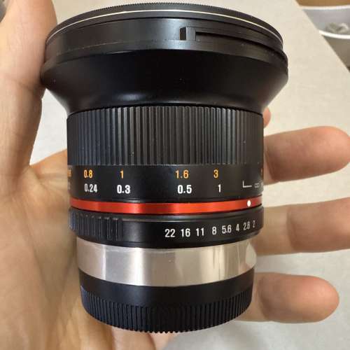 九成新！Samyang 12mm F2.0 NCS CS for Fuji X mount